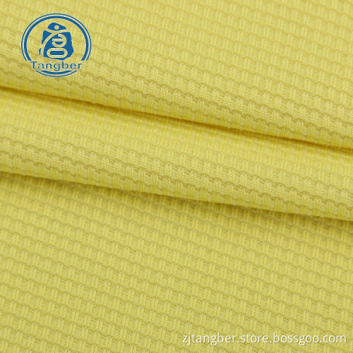 tissu jersey jacquard hacci polyester gaufré